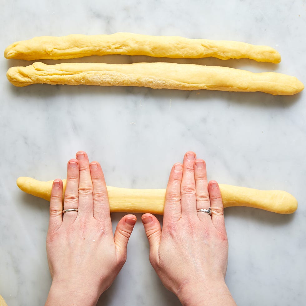 logs of paska bread dough