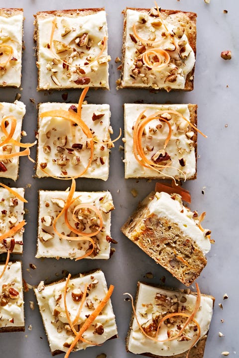 carrot cake blondies