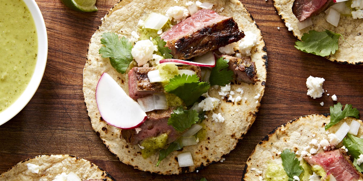 preview for These Juicy Carne Asada Tacos Are First On Our Spring Grilling List