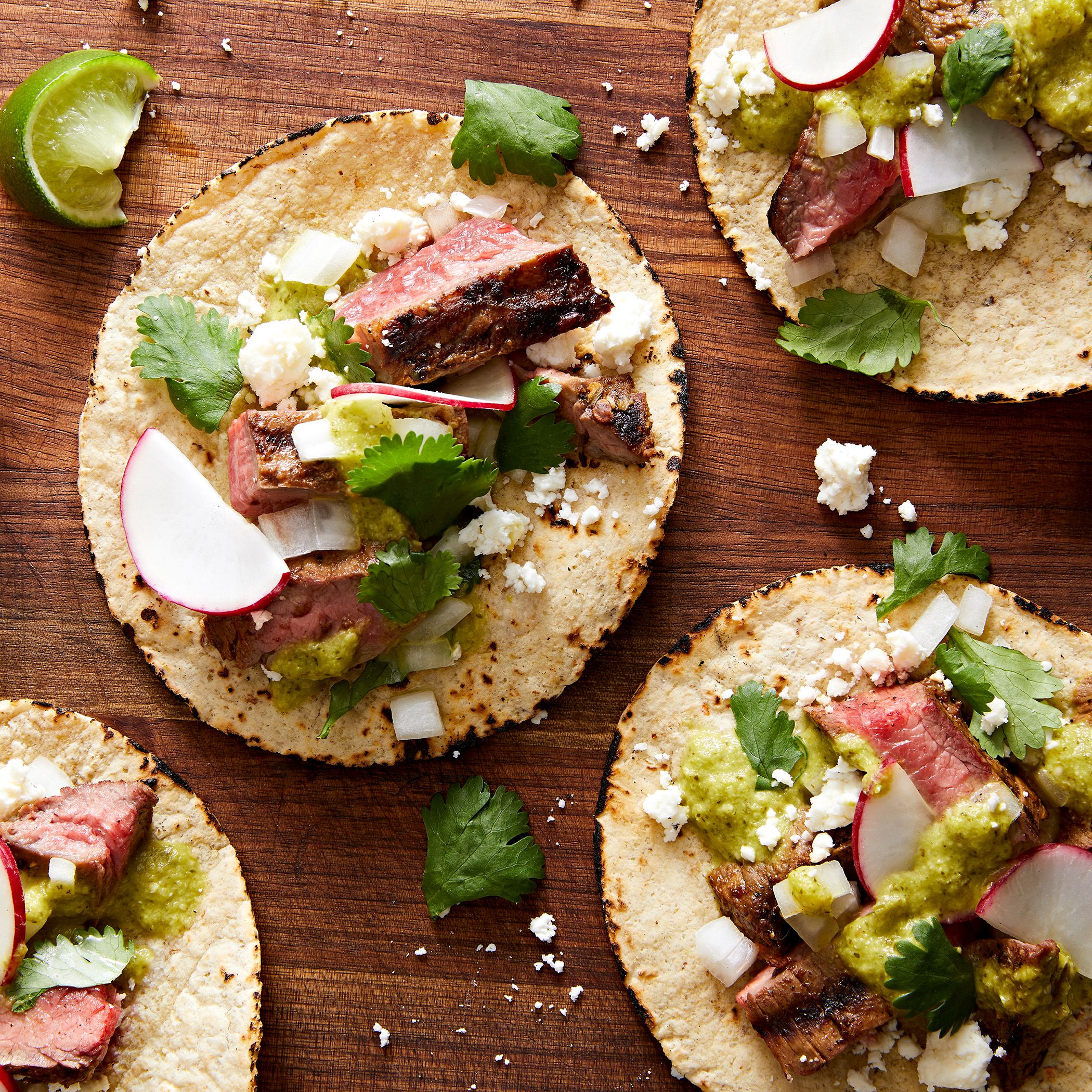 Taqueria Style Tacos - Carne Asada Recipe