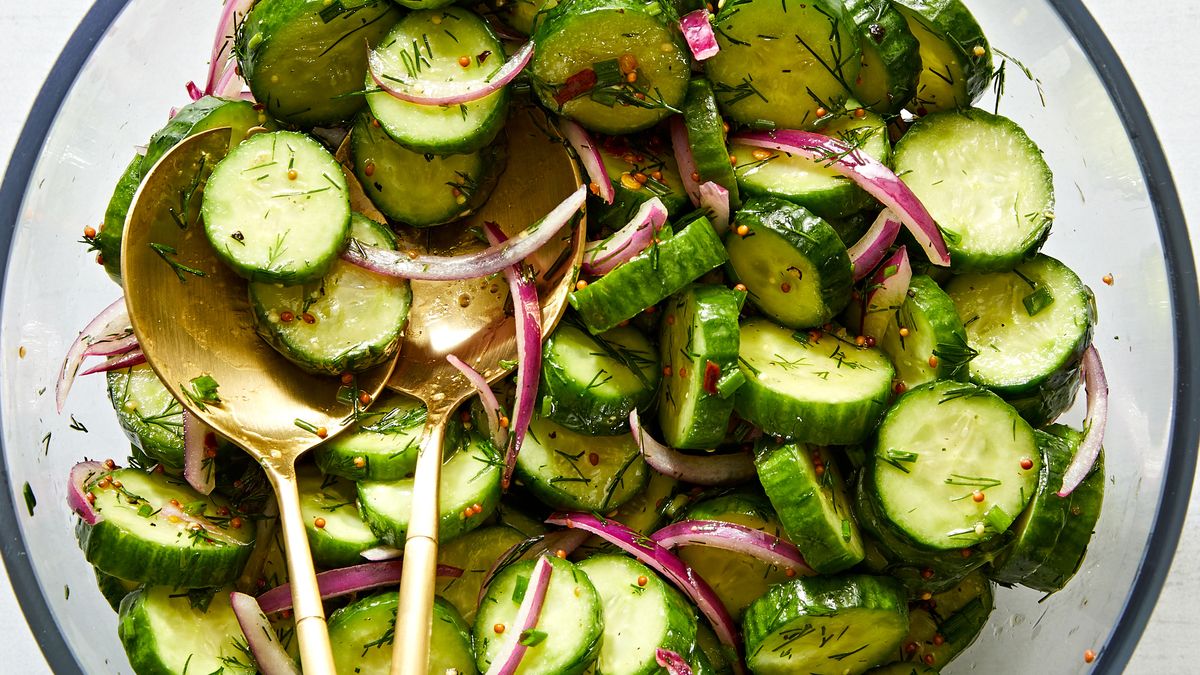 preview for Everyone Needs A Staple Cucumber Salad Recipe—This Is It