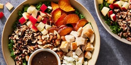 two copycat sweetgreen harvest bowls