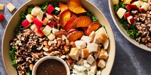 two copycat sweetgreen harvest bowls