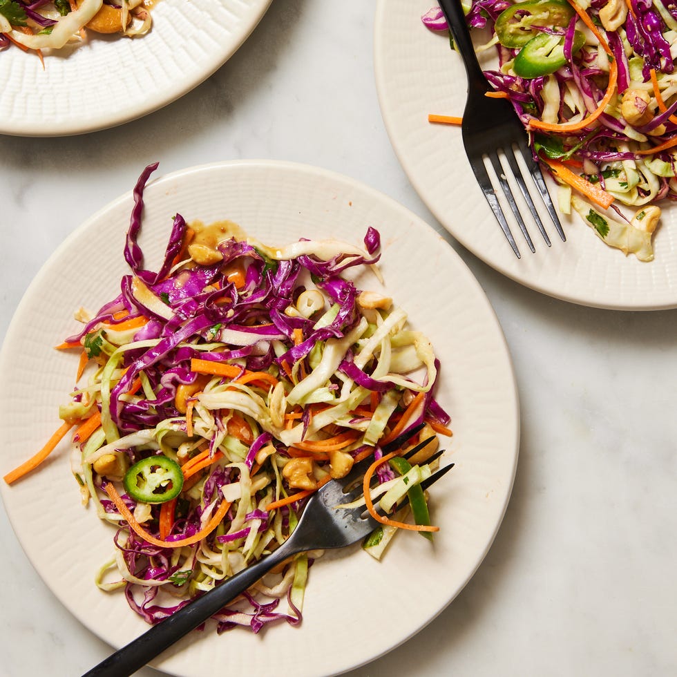 Best Thai Style Slaw Recipe - How To Make Asian Slaw