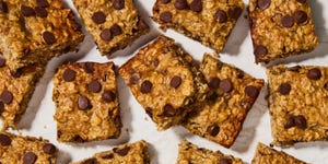 chocolate chip banana oatmeal bars