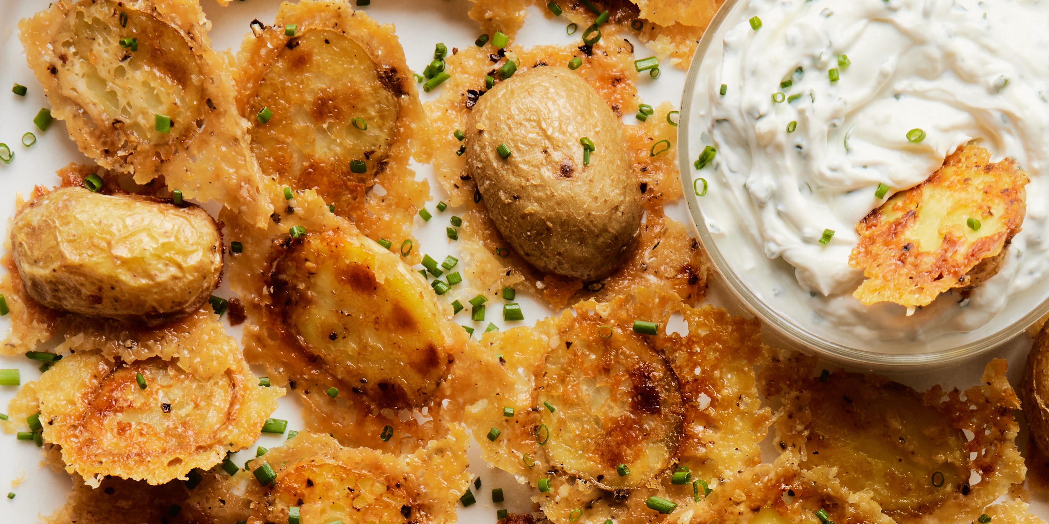 Crispy Parmesan Potatoes