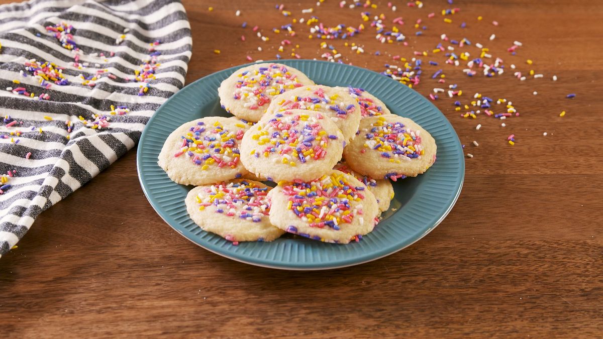 preview for These Sugar Cookies Only Have 3 (!) Ingredients