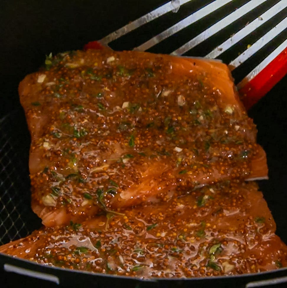 air fryer salmon sbs