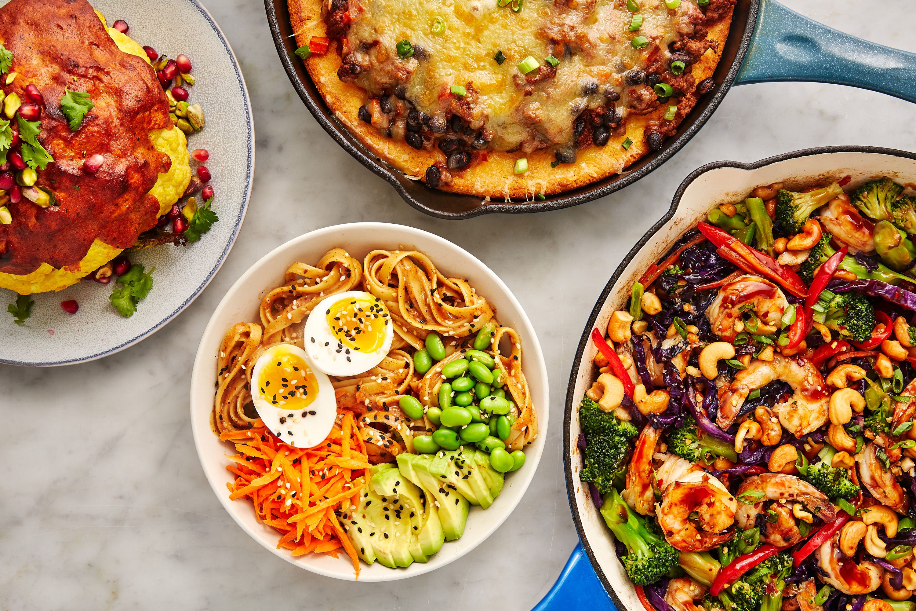 4 Insanely Delicious Recipes - Healthier Breakfast Lunch Dinner