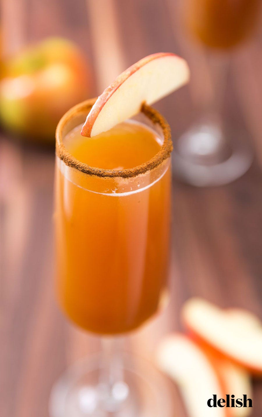 apple cider mimosas pin