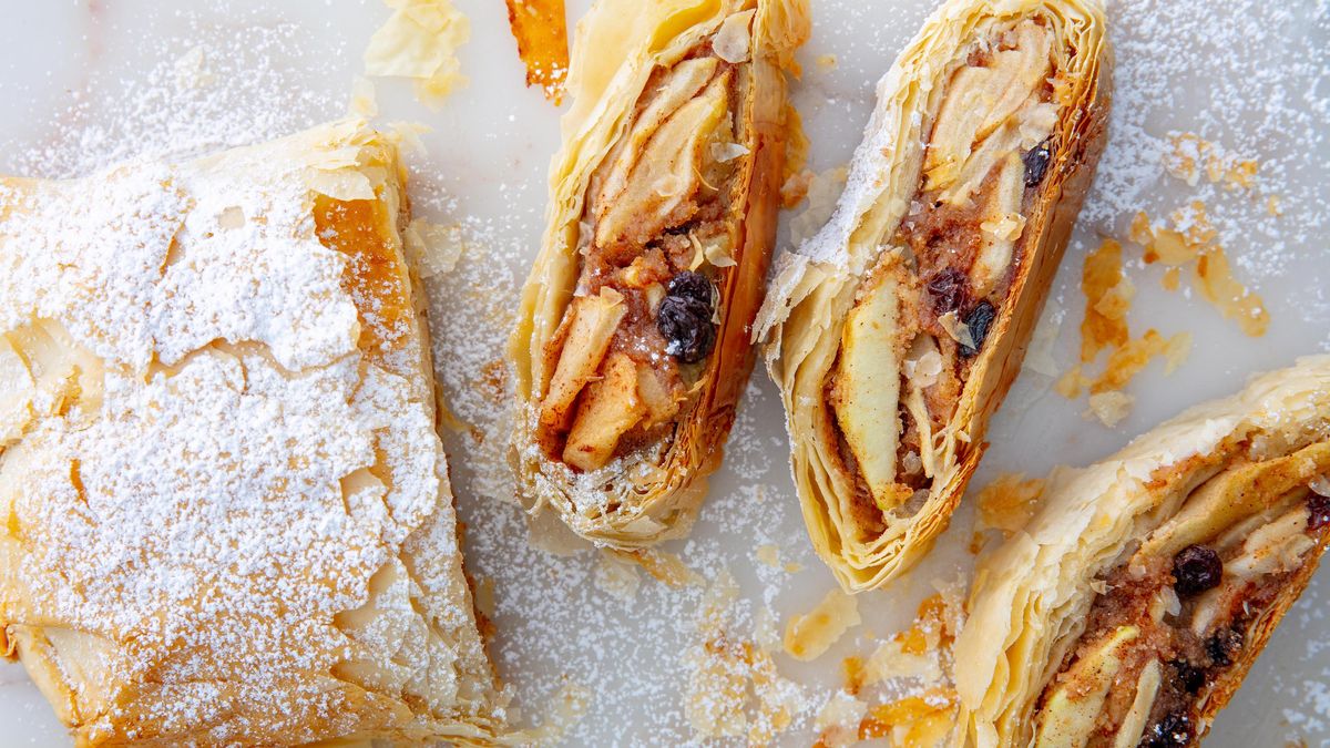 preview for Filo Dough Is The Secret To This Quick And Easy Apple Strudel