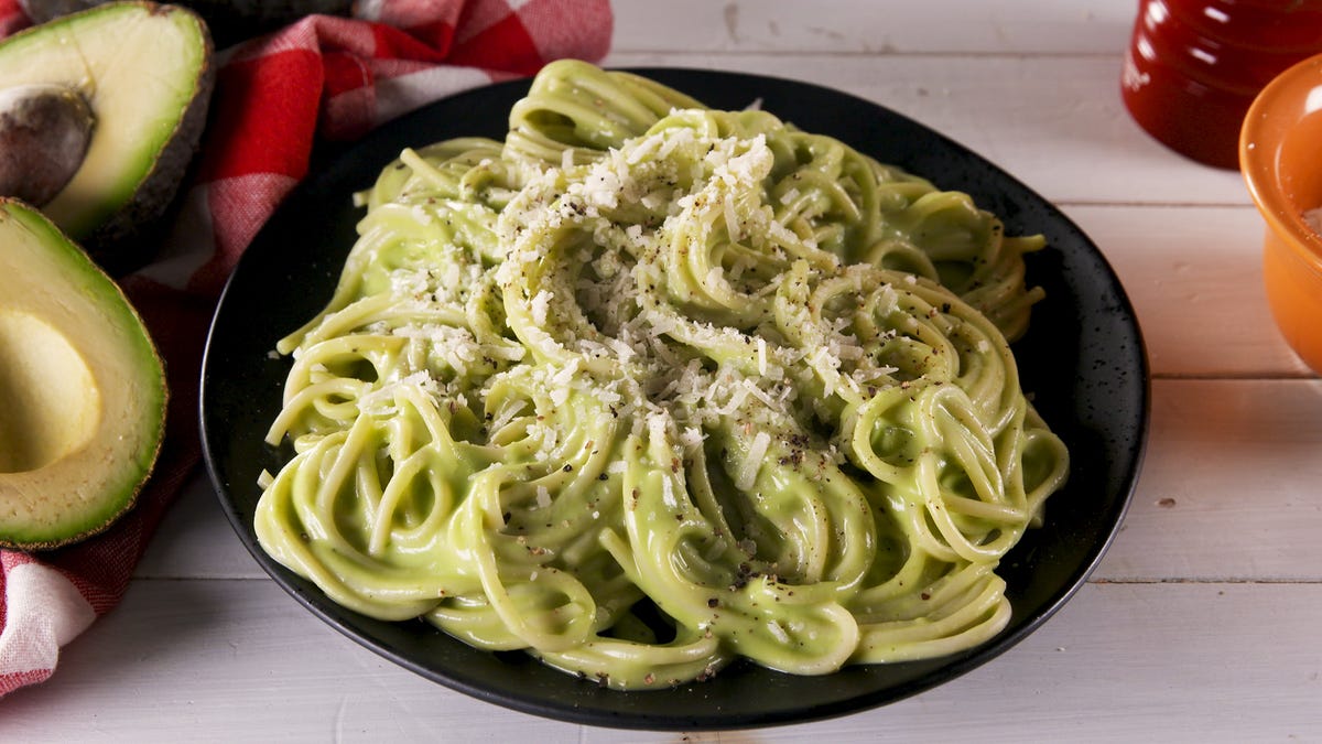 Avocado Alfredo Pasta