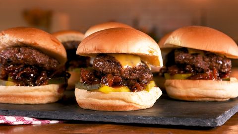 preview for We Could House A Whole Tray Of These Bacon Jam Sliders