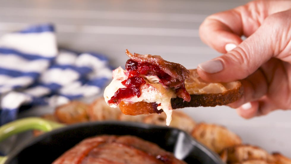 Bacon-Wrapped Brie - Delish.com