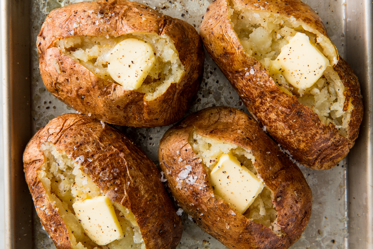 Russet Baking Potatoes Whole Fresh, Each