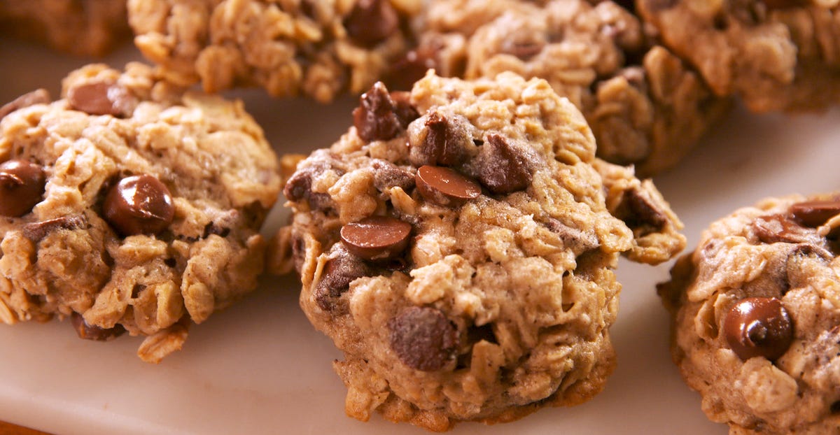 Video player poster image preview for Banana Oatmeal Cookies Are WAY Better Than Banana Bread
