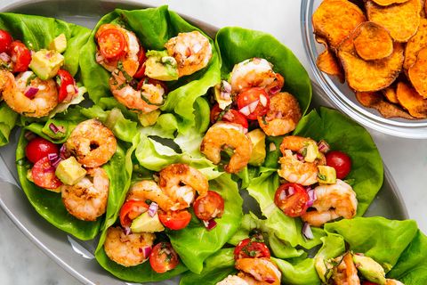 shrimp-salad-lettuce-wraps