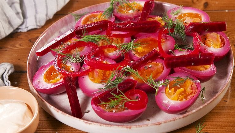 beet pickled eggs