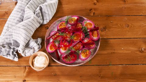 preview for These Beet Pickled Eggs Are A Classic For A Reason