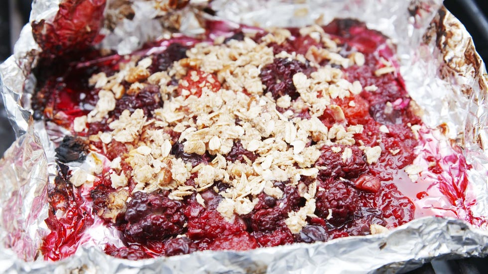 berry crisp foil packs