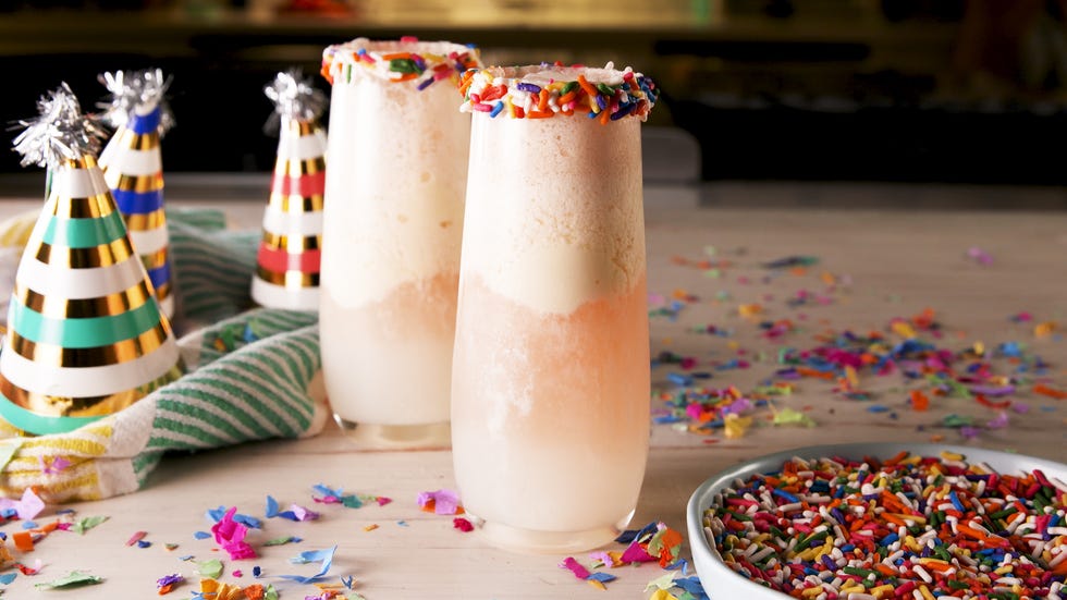 Birthday Cake Mimosas - Delish.com