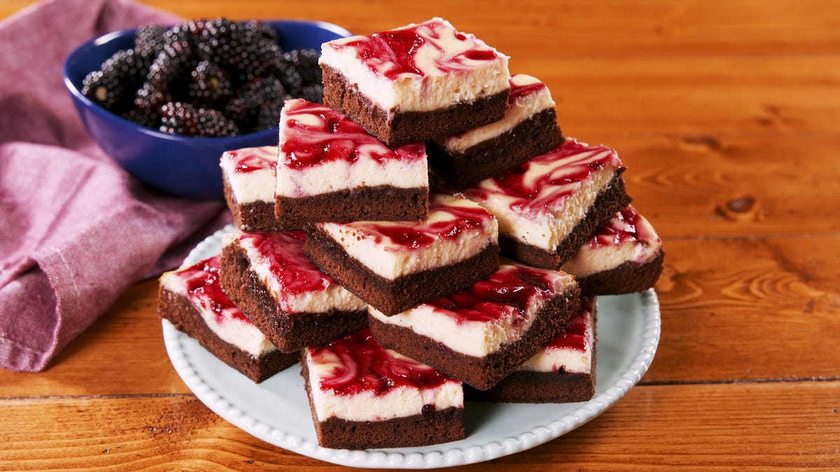 preview for Blackberry Cheesecake Brownies Will Make You Swoon