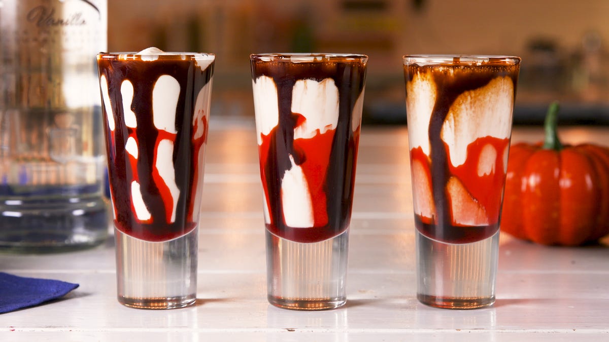 preview for Bloody Milkshake Shots Are Scary Delicious