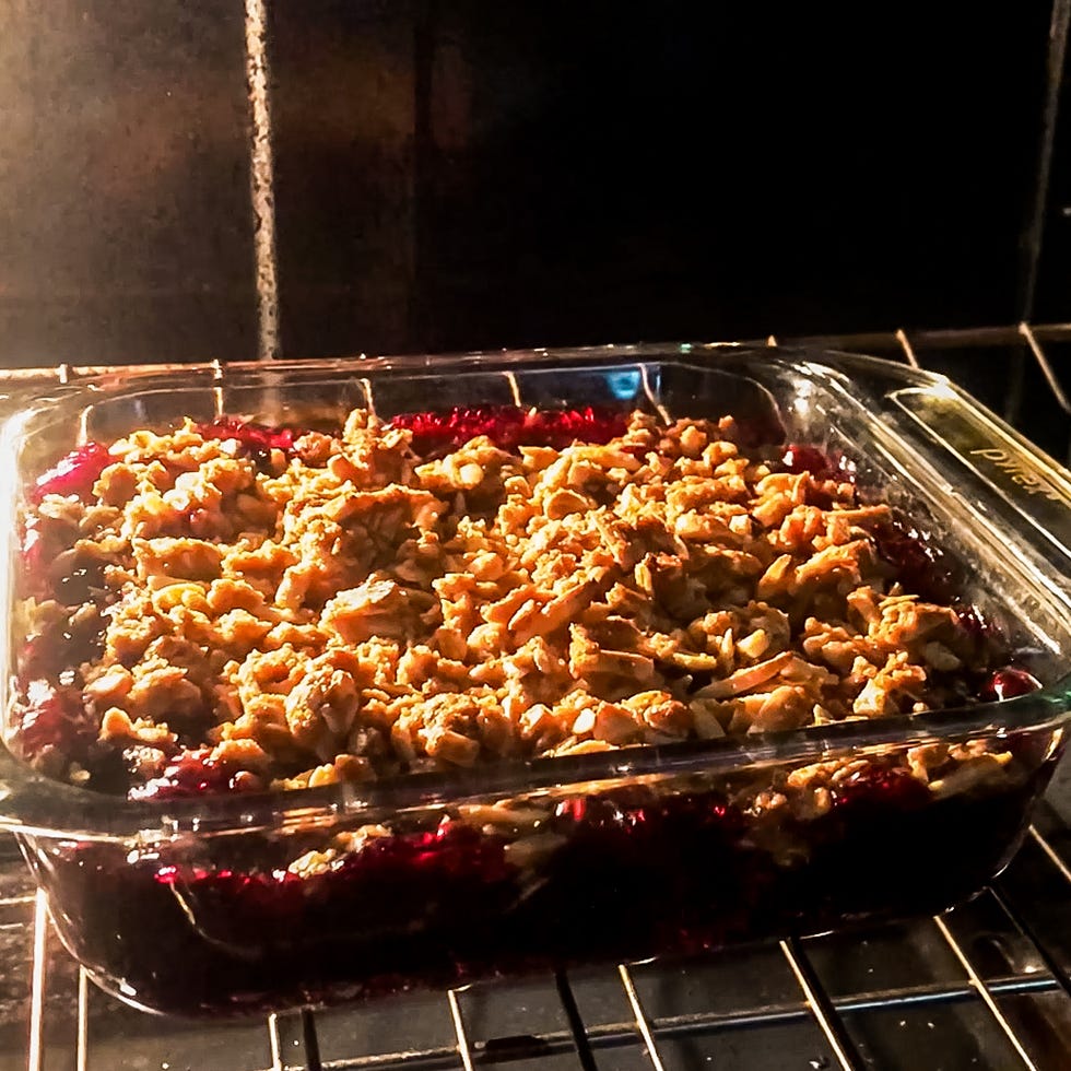 blueberry crisp