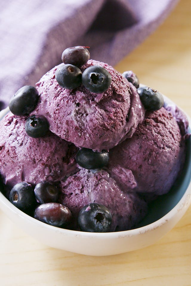 blueberry ice cream
