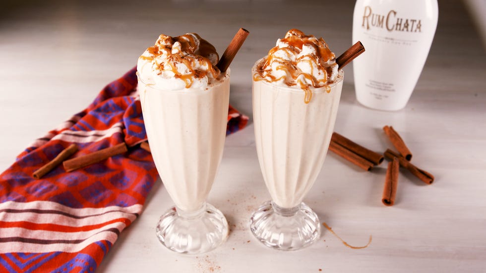 Boozy Chai Milkshakes - Delish.com