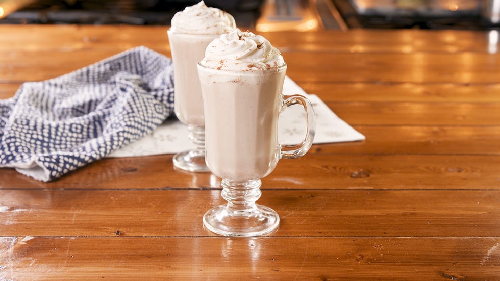 Boozy Eggnog Hot Cocoa - Delish.com