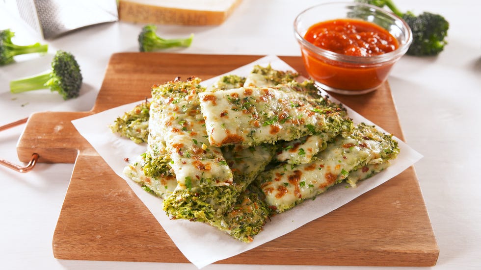 Broccoli Cheesy Bread horizontal