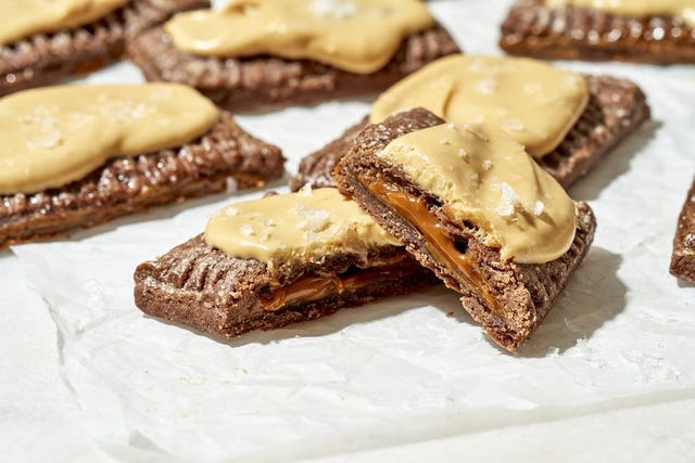 Dulce de Leche Pastry Pockets - Delish.com dulce de leche pastry pockets delishcom