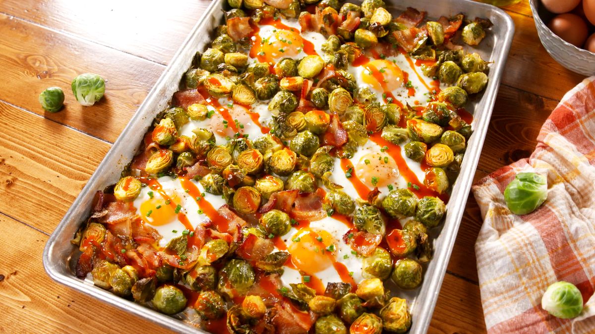 preview for This Easy Brussels Sprout Hash Slays Brunch