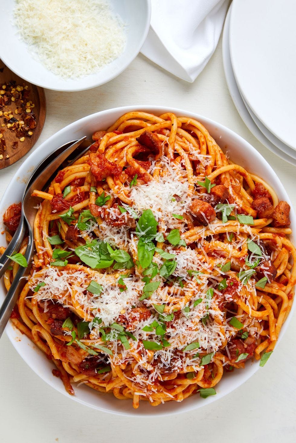 bucatini all'amatriciana