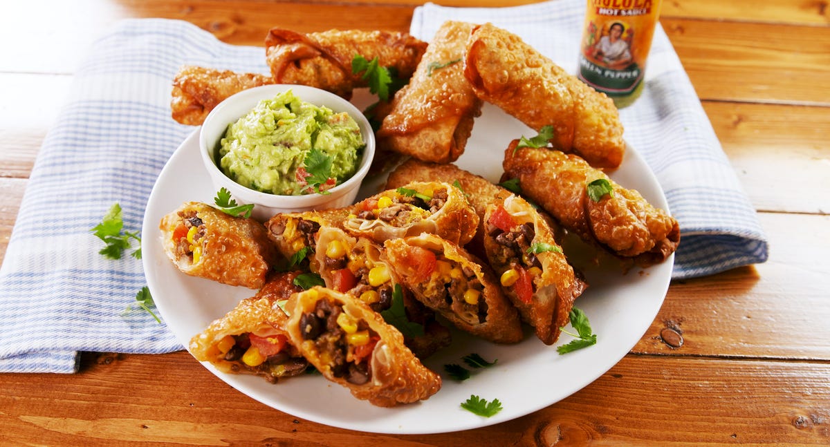 Video player poster image preview for Burrito Egg Rolls