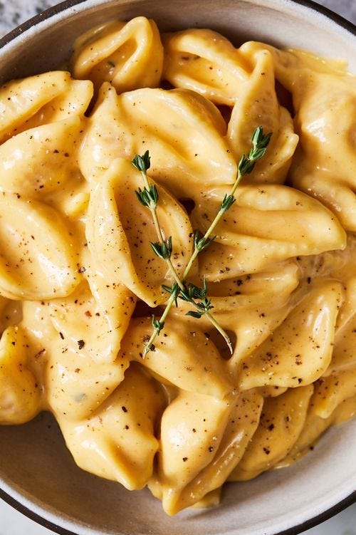 butternut squash mac 'n' cheese