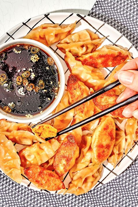 butternut squash potstickers