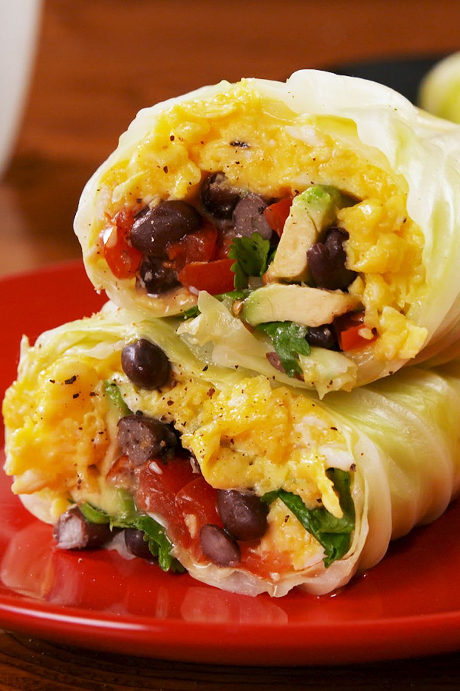 Cabbage Breakfast Burrito - Delish.com