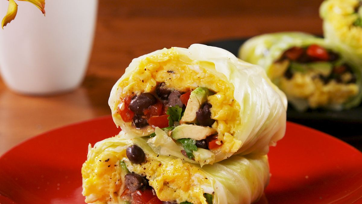 preview for We're ALL OVER These Low Carb Breakfast Burritos