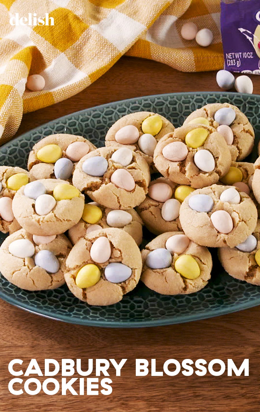Cadbury Blossom Cookies - Delish.com