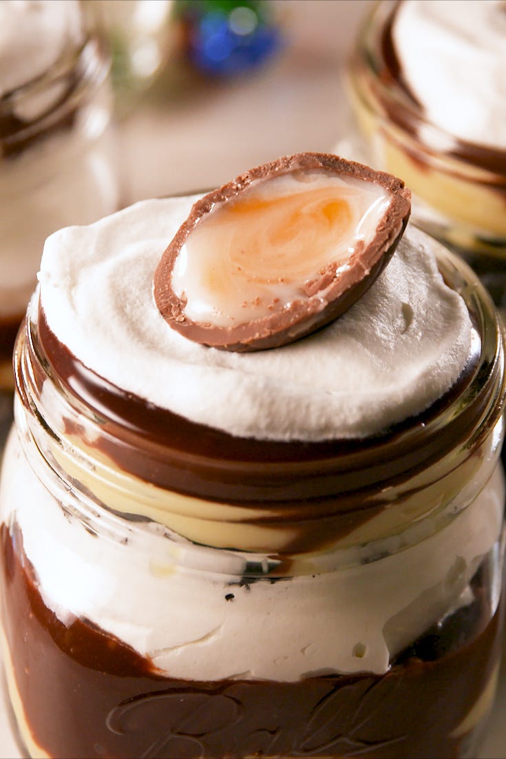 Cadbury Egg Trifles vertical