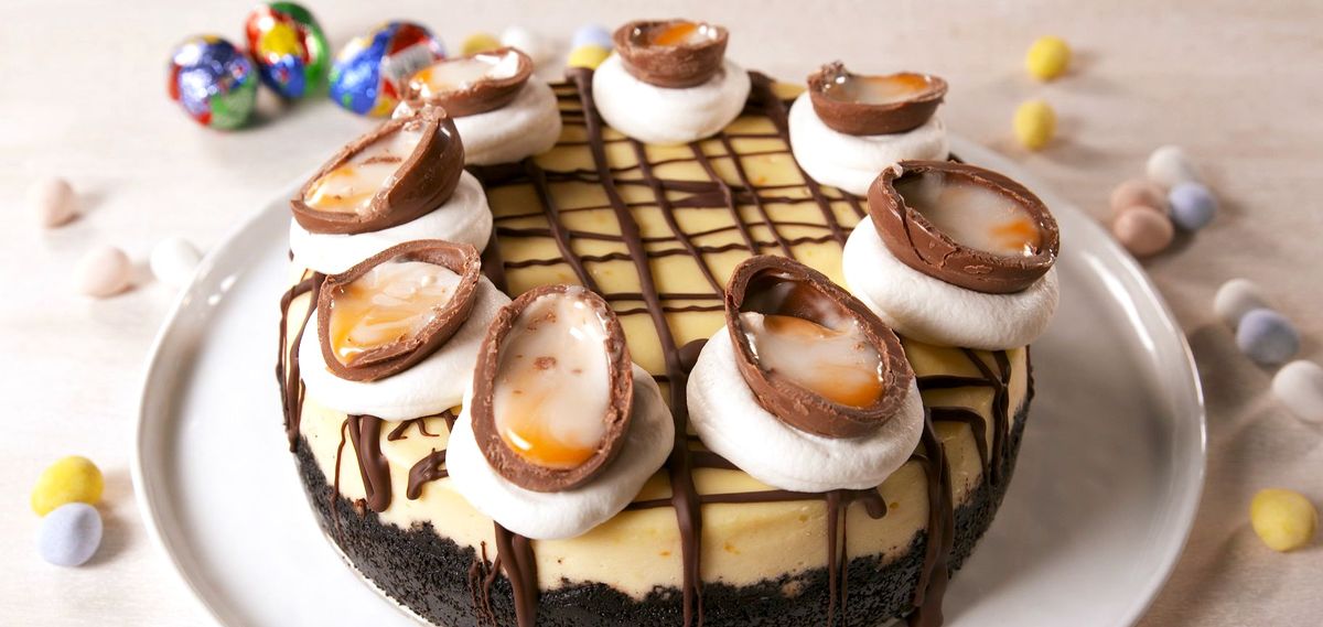 This Cadbury Egg Cheesecake Is A Must Make This Easter