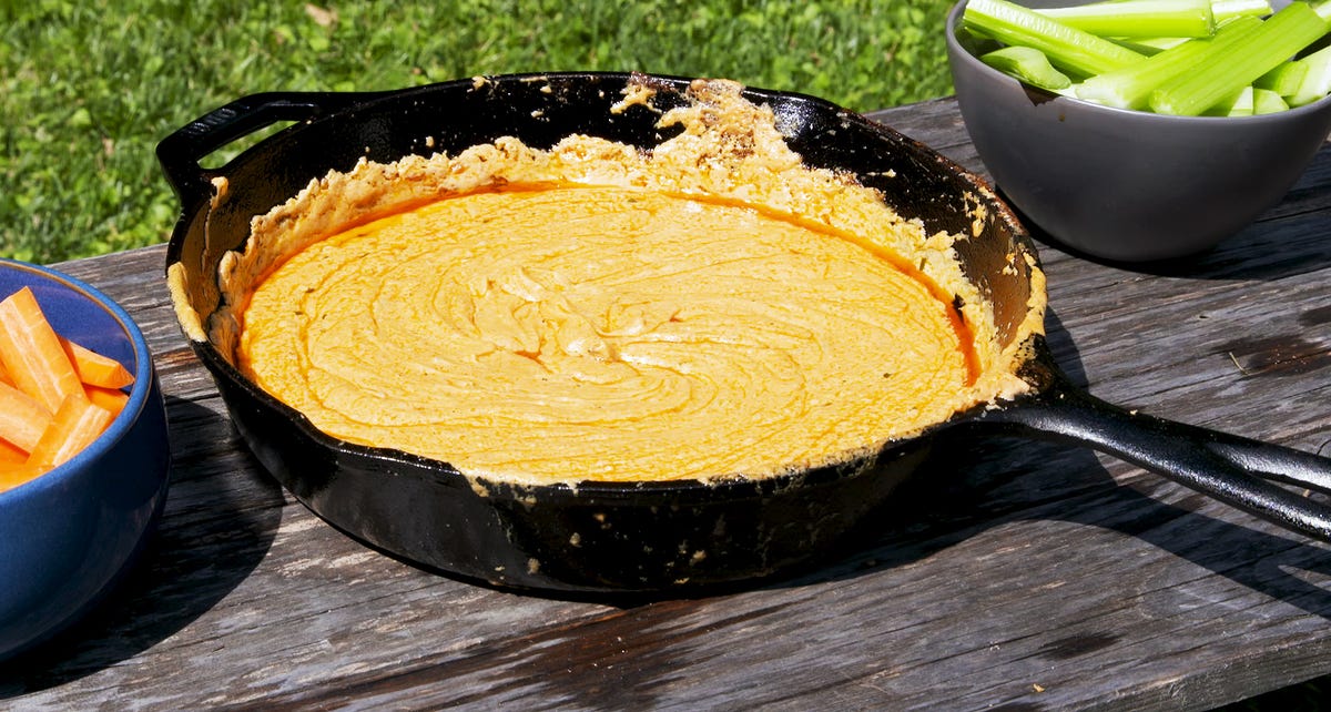 Video player poster image preview for Buffalo Beer Cheese Is Our Favorite Thing To Make Over The Campfire