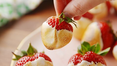 preview for Campfire Strawberries Might Make You Ditch S'mores Forever