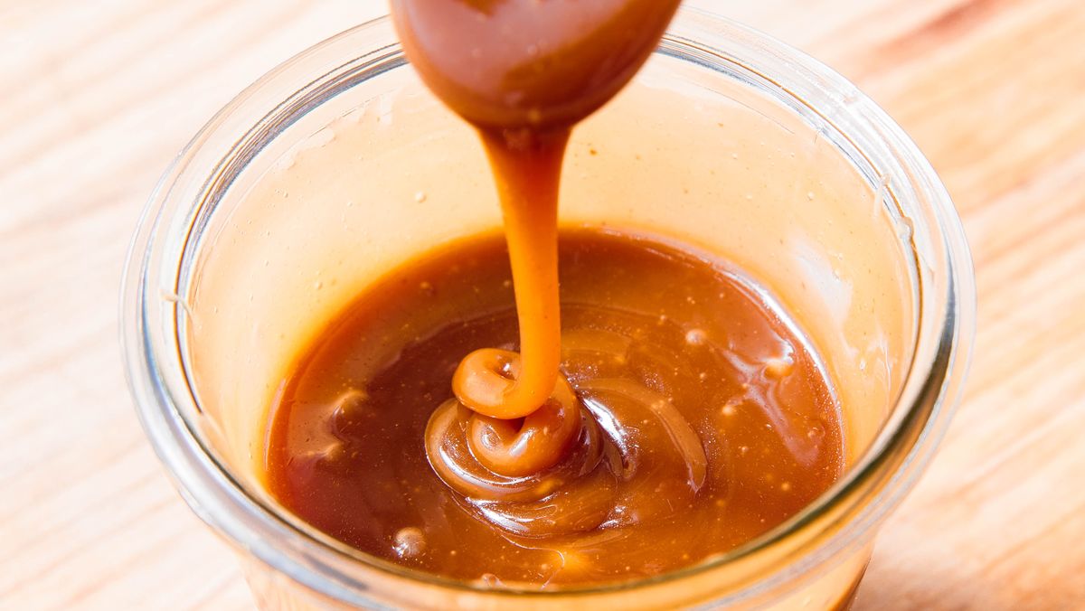 preview for Easy Homemade Caramel Sauce Goes On EVERYTHING
