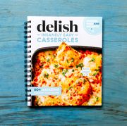 delish insanely easy casseroles book