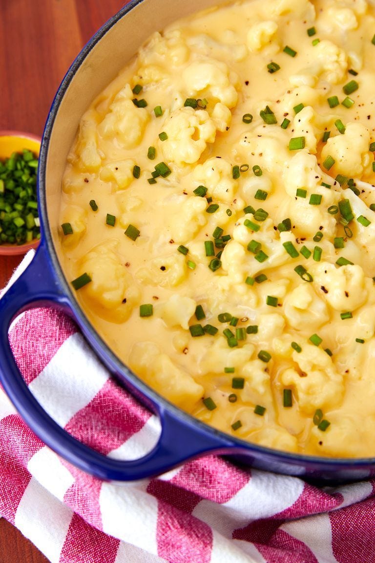 cauliflower mac and cheese