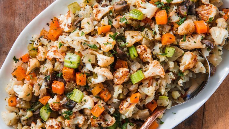 preview for Cauliflower Stuffing Is the Low-Carb Side Everyone Wants This Thanksgiving!