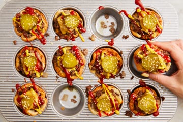 cheeseburger cups horizontal